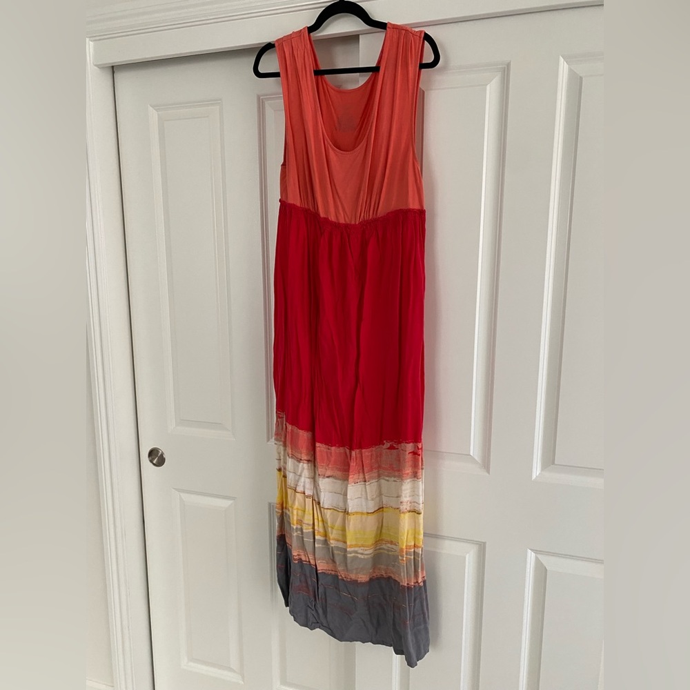 Maternity Dress | Liz Lange | sleeveless maxi dress | XXL